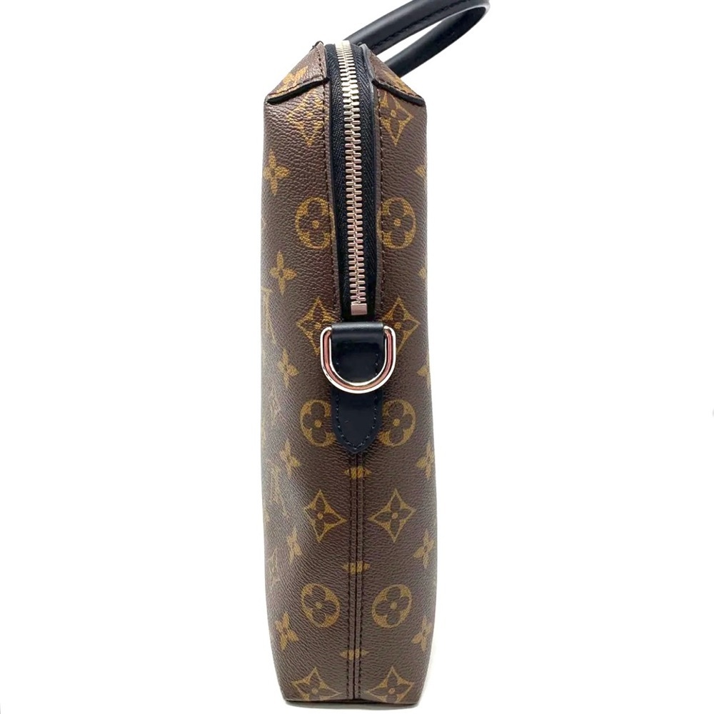 Louis Vuitton | Porte-Documents Jour Brown Monogram Messenger Laptop Bag - Picture 6 of 17